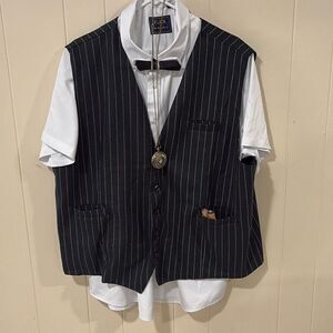 Mens Costume, Masquerade Costume, Mens, Size XL, Zoot Suit with Accessories, New